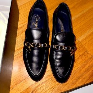 COPY - Chanel Loafers with Chain detail
